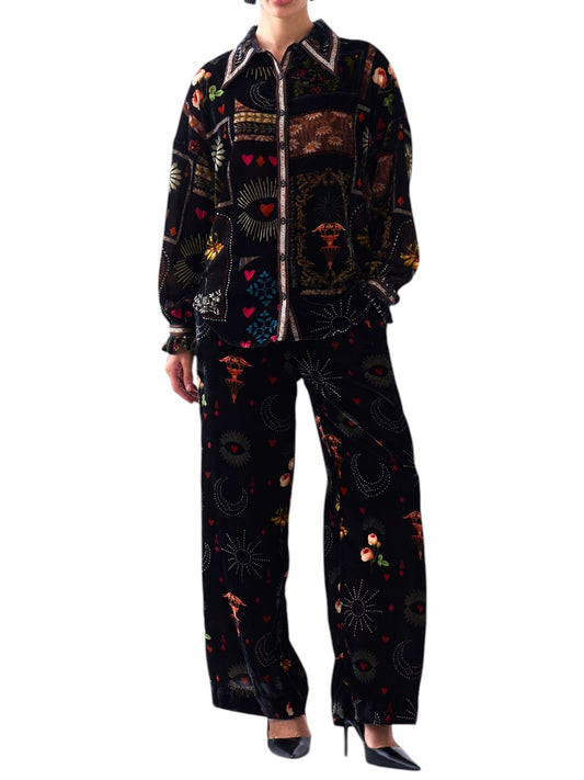 NOIB Aria Velvet Pants
