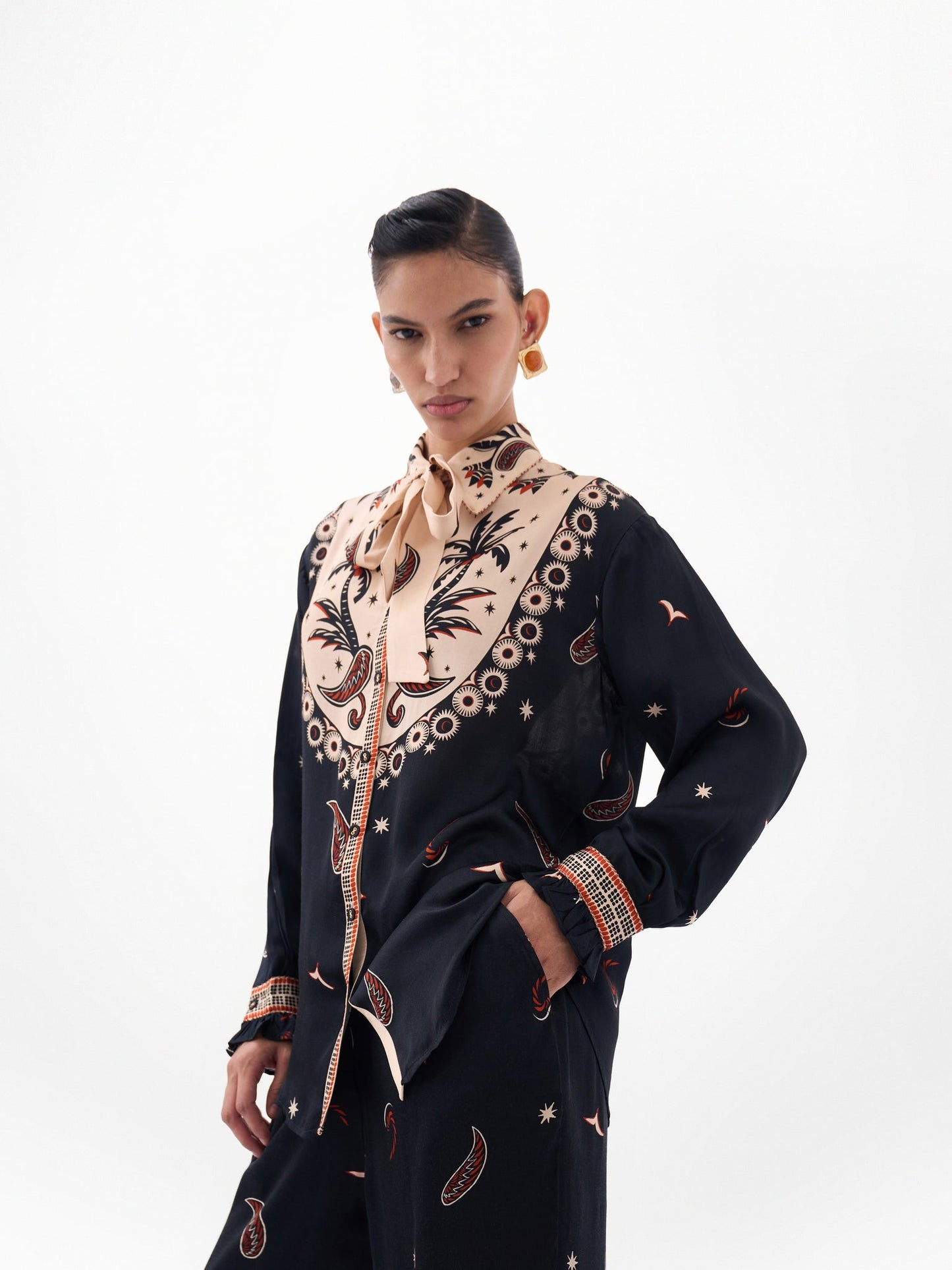 NOIB Iris Shirt Nocturnal Jungle