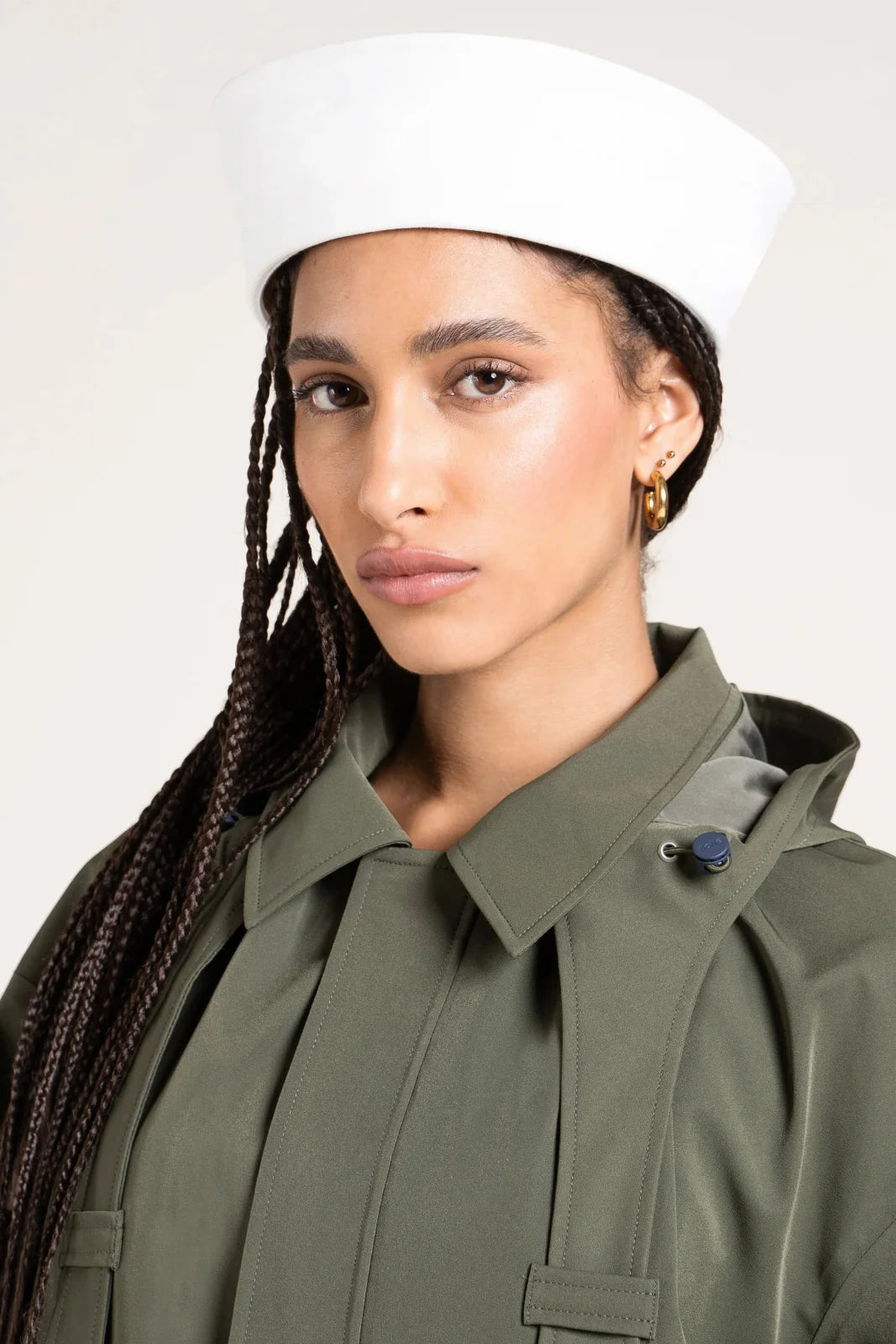 Flotte Richelieu Gabardine Style Jacket-khaki