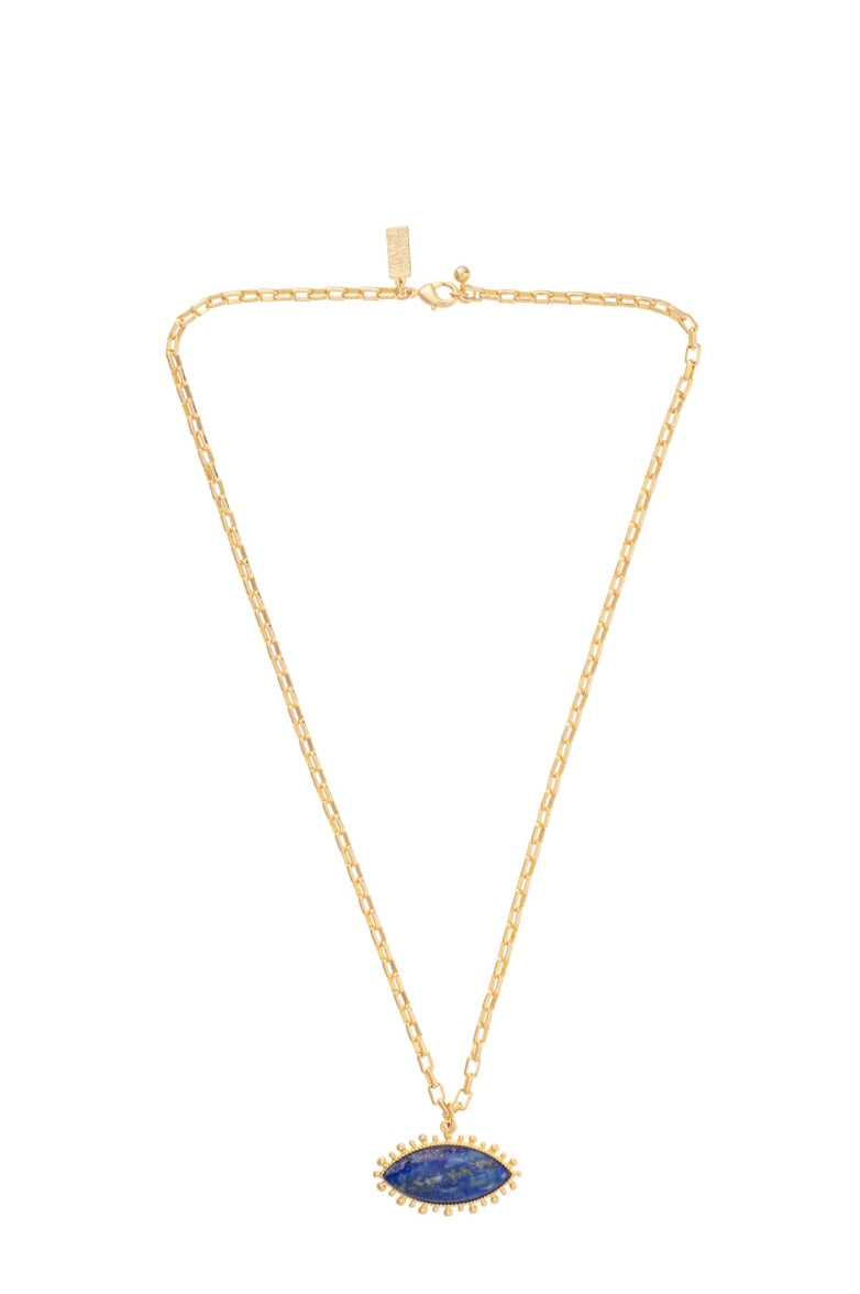 Talis Chains Lapis Pendant Necklace