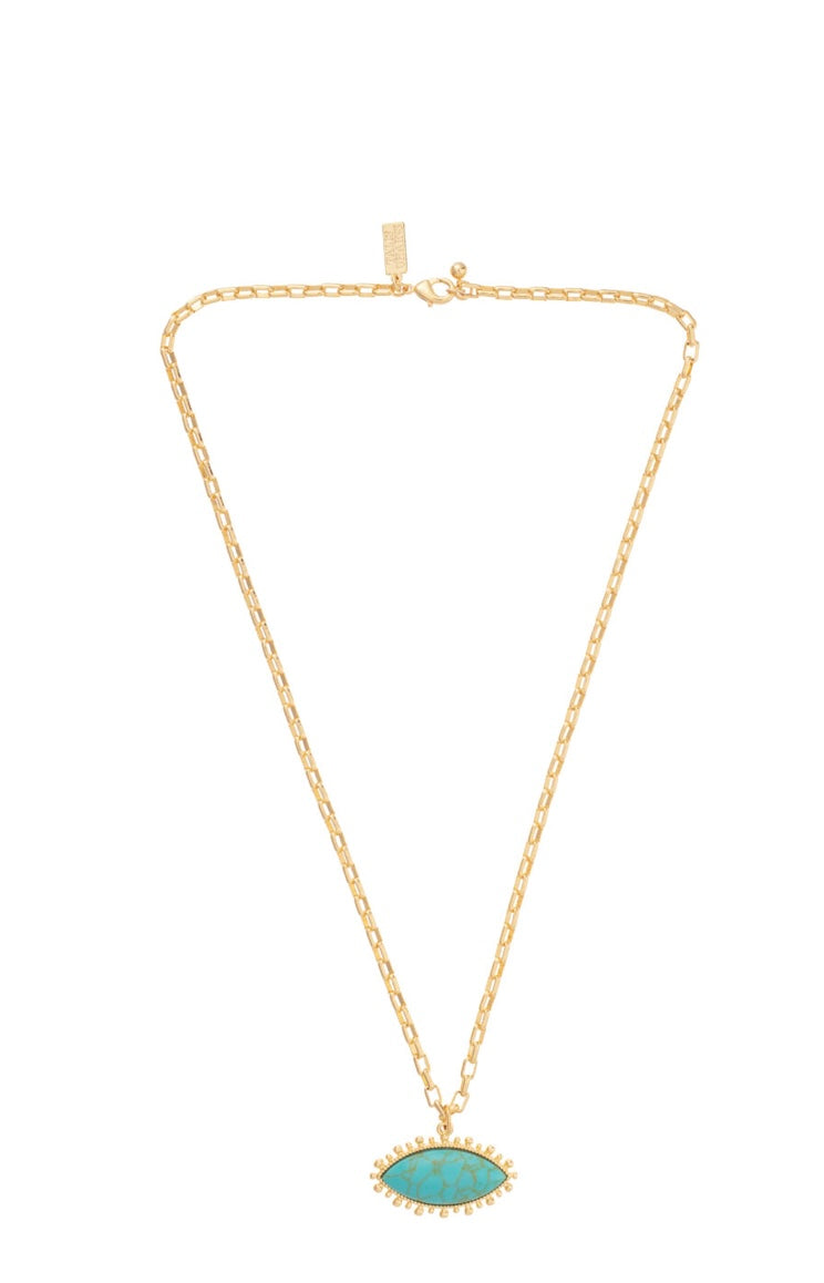Talis Chains Turquoise Pendant Necklace