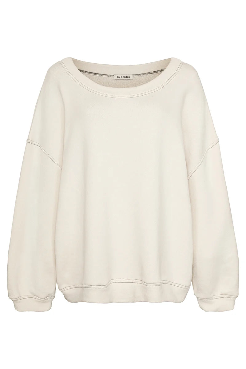 Liv Bergen Sky Voyaging Sweatshirt-Tofu