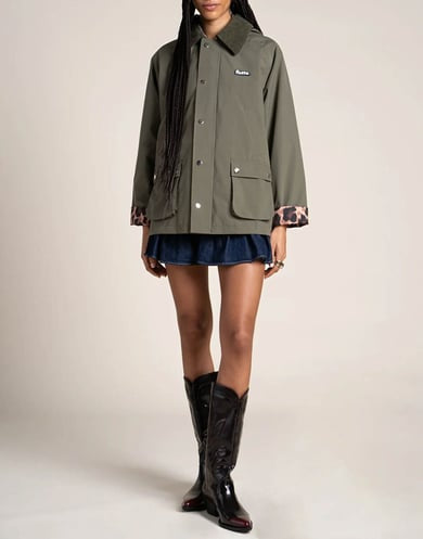 Flotte Archives Waterproof Jacket-Khaki/Leo