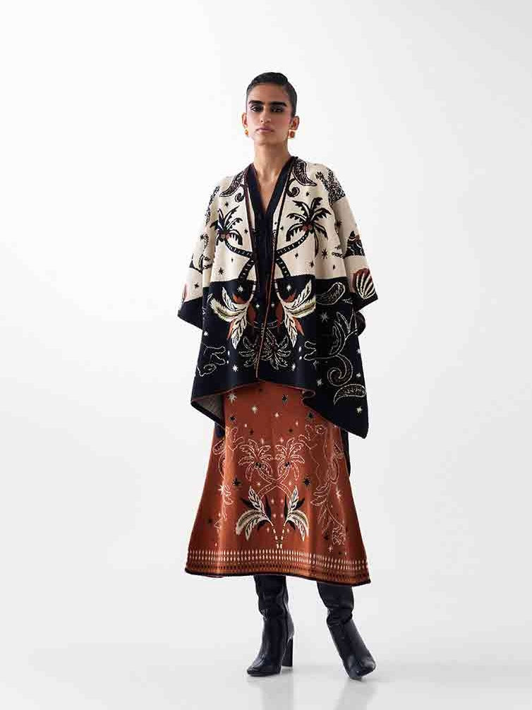 NOIB Nocturnal Jungle Poncho