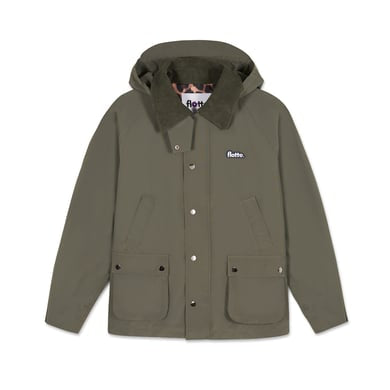 Flotte Archives Waterproof Jacket-Khaki/Leo