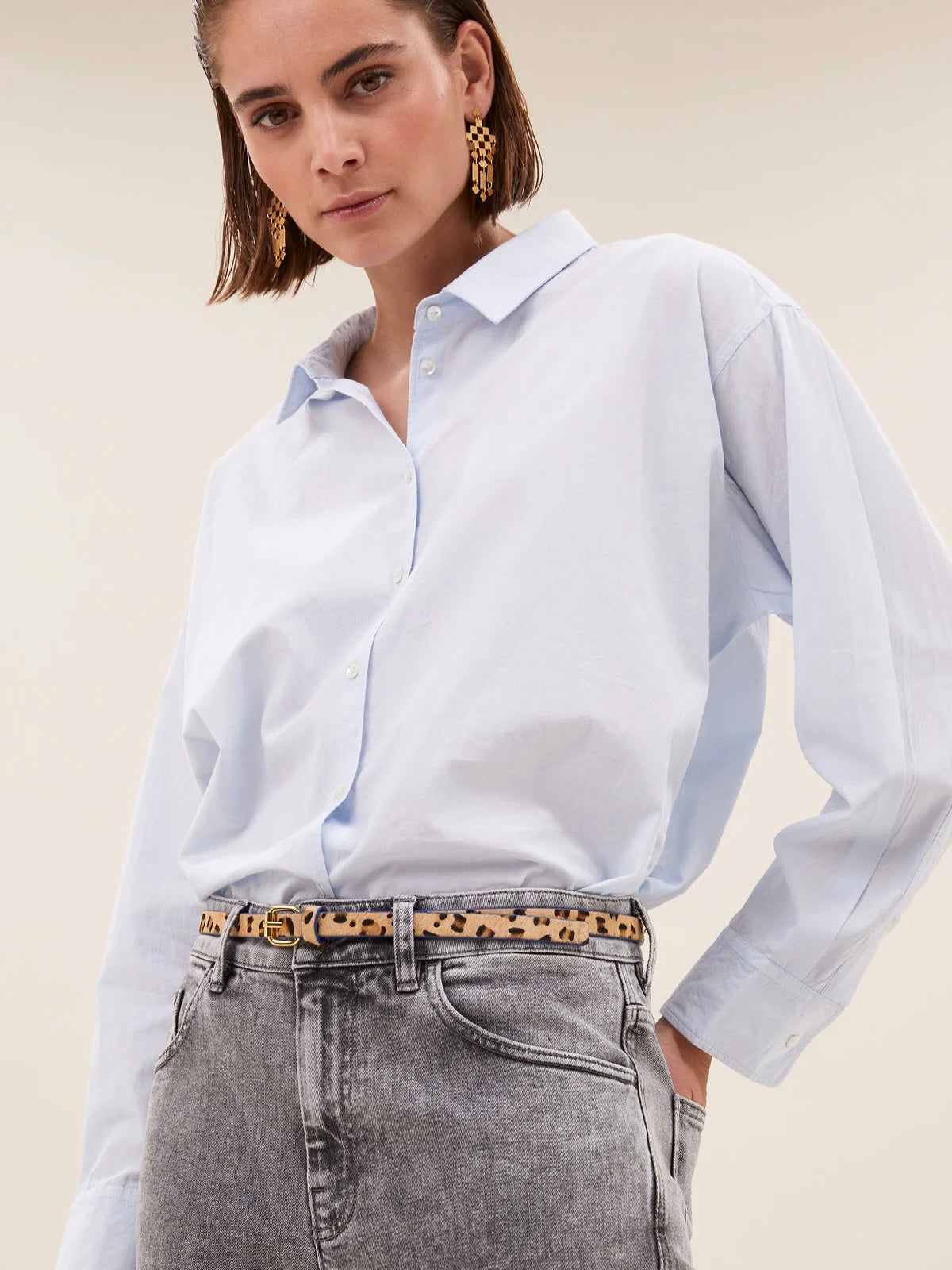 by_bar Julie Brown Leopard Belt