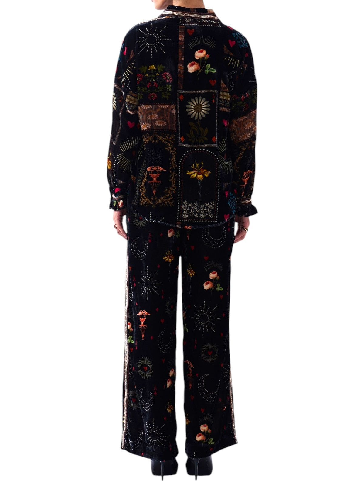 NOIB Aria Velvet Shirt