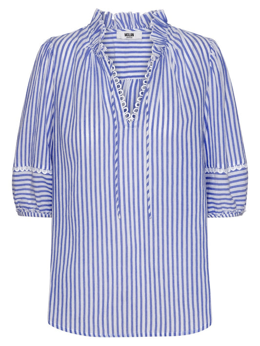 Moliin Brooklyn Blouse- Turkish Sea