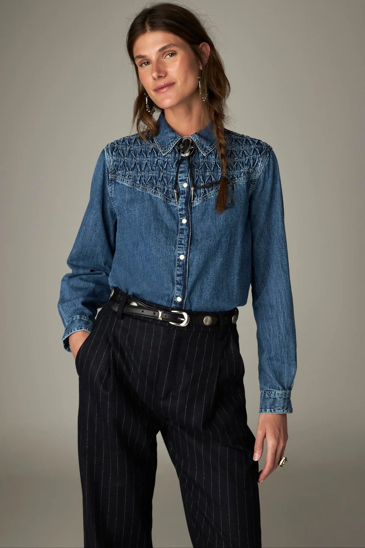 Maison Hotel Kumud Blue Denim Shirt