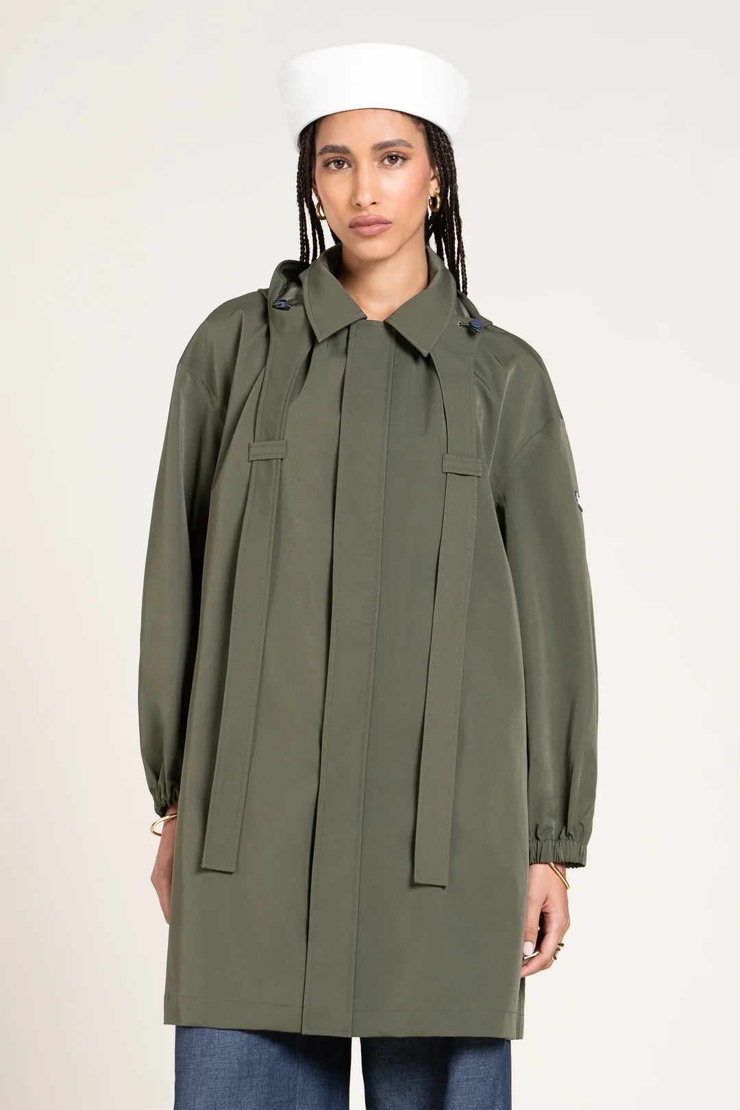 Flotte Richelieu Gabardine Style Jacket-khaki