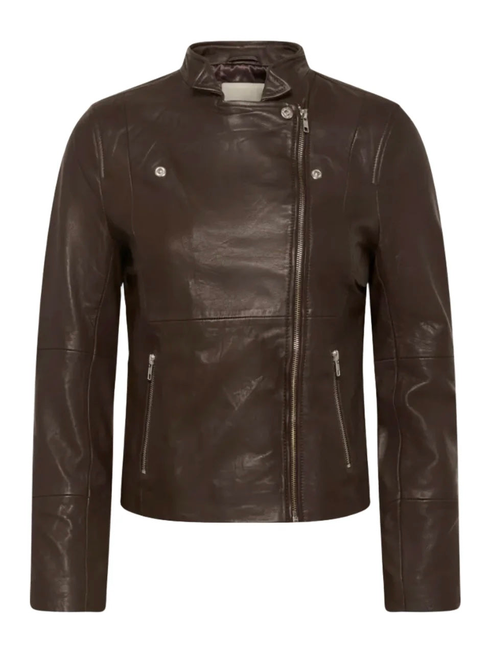 Part Two Frances Leather Jacket- Molé