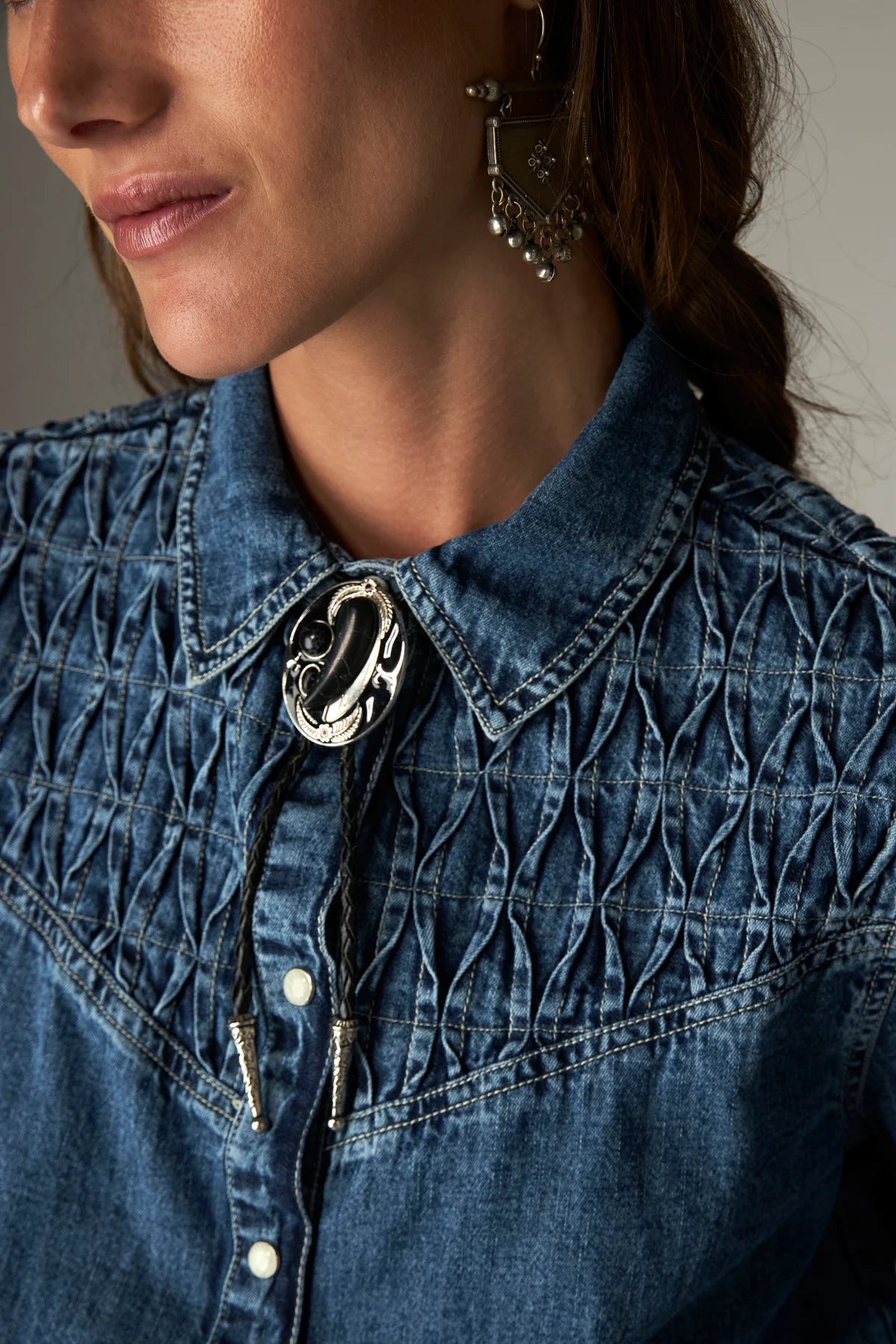 Maison Hotel Kumud Blue Denim Shirt
