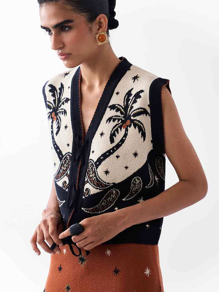 NOIB Lola Vest Nocturnal Jungle