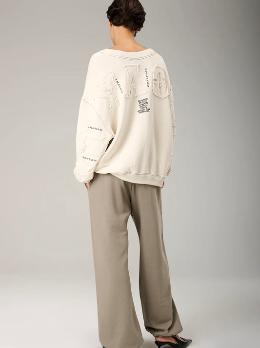 Liv Bergen Sky Voyaging Sweatshirt-Tofu