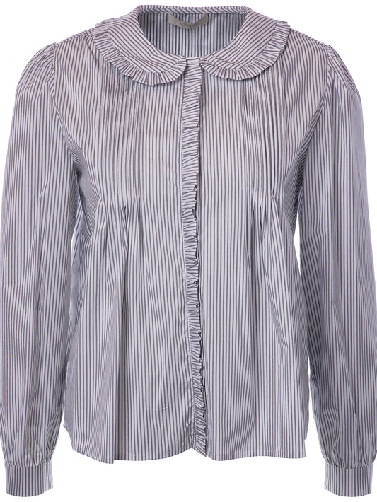 JC Sophie Passion Blouse-Black Stripe