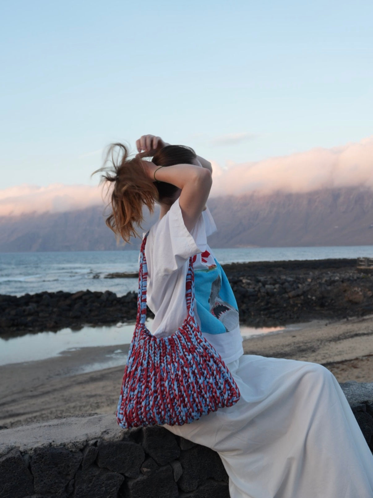 Brun Studio -The Mermaid Red & Blue