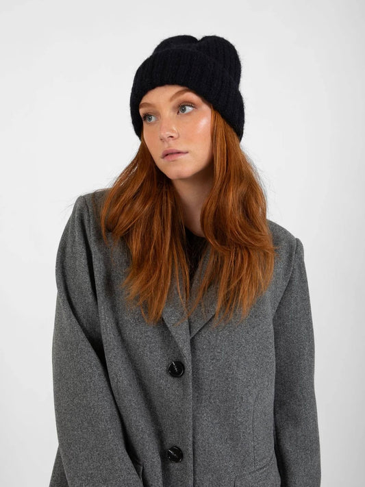 CC Heart Kyla Rib Beanie Hat Navy