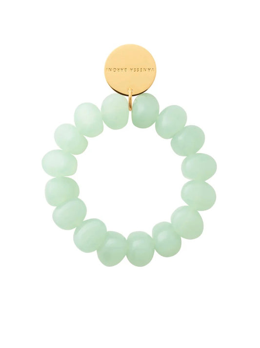 Vanessa Baroni Stone Flex Bracelet Opaline Mint