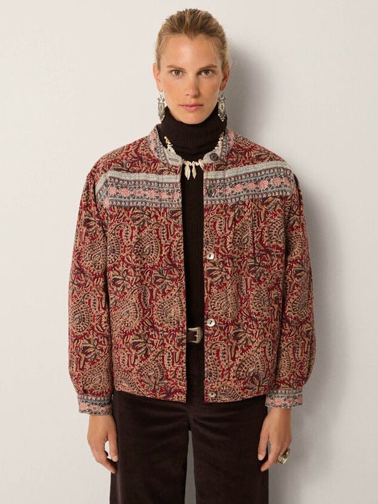 Maison Hotel Olivia Jacket-Burnt Russet