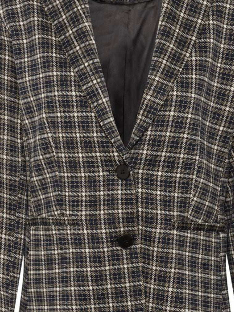 Part Two Vineke Checked Blazer