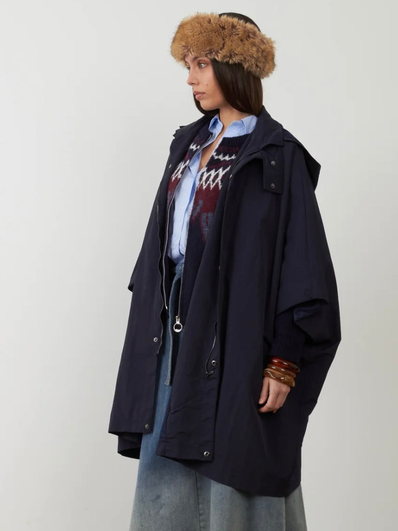 Orfeo Joe Raincoat-Navy