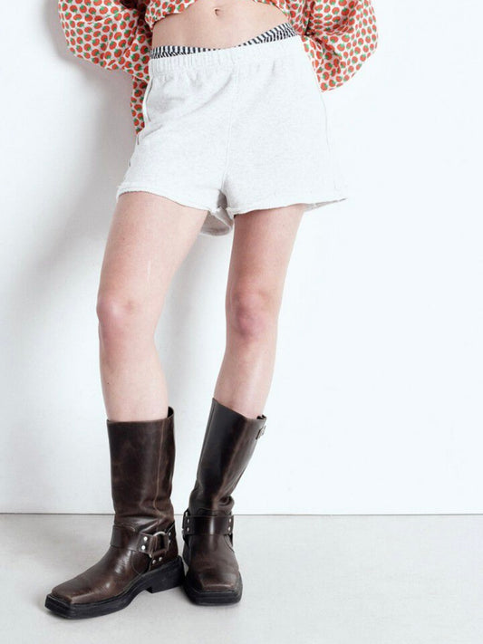 American Vintage Atubay Shorts- Artic Melange