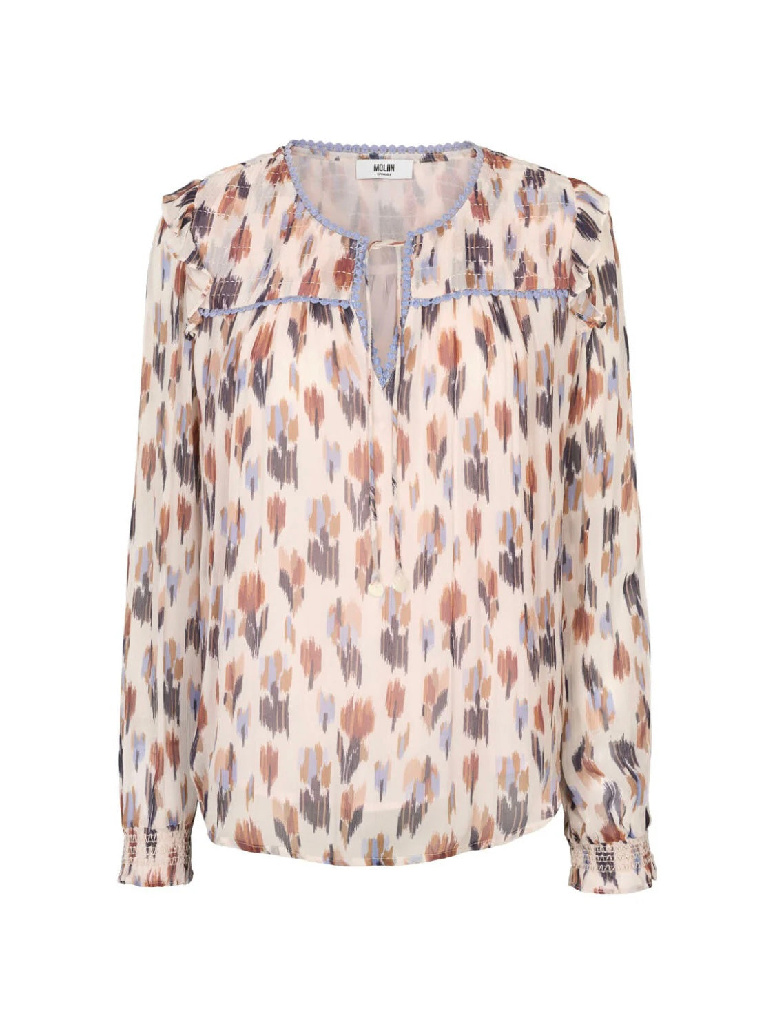 Moliin Bo Blouse Hydrangea