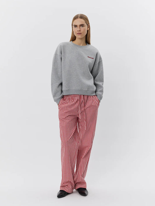 Sofie Schnoor Grey Cherry Club Sweatshirt