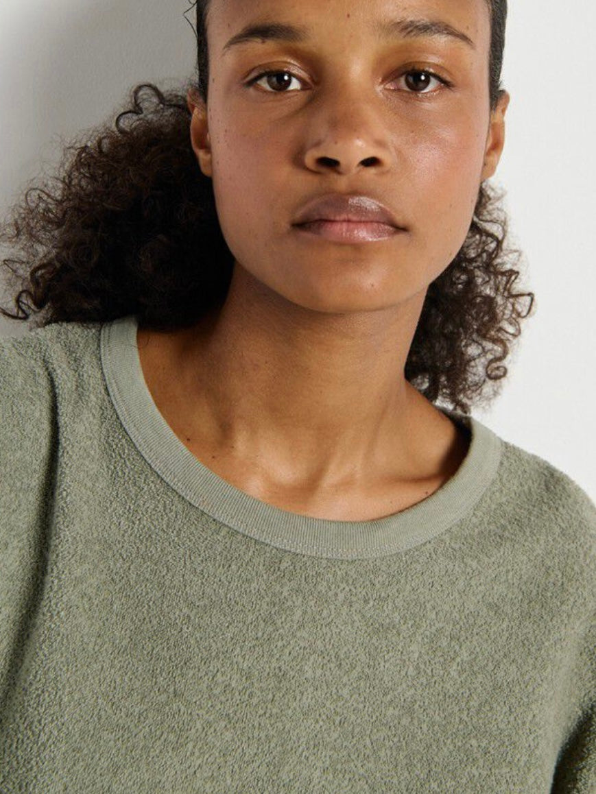 American Vintage Bobypark Sweatshirt-Clay