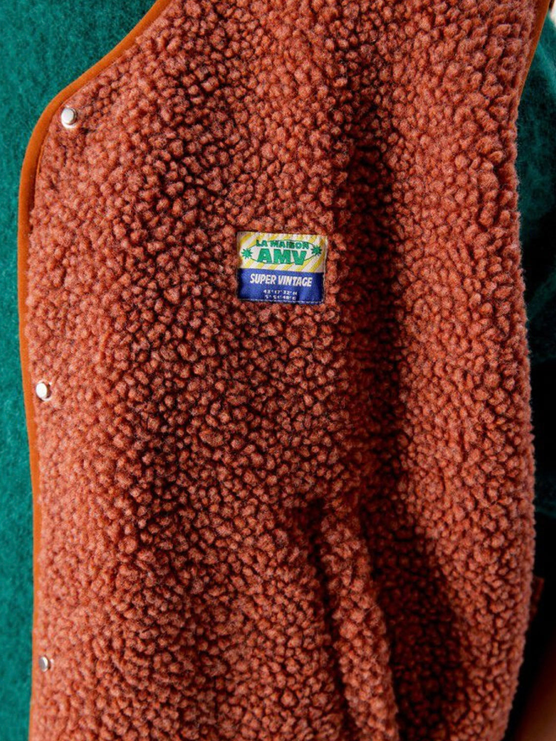 American Vintage Hoktown Gilet-Terracotta