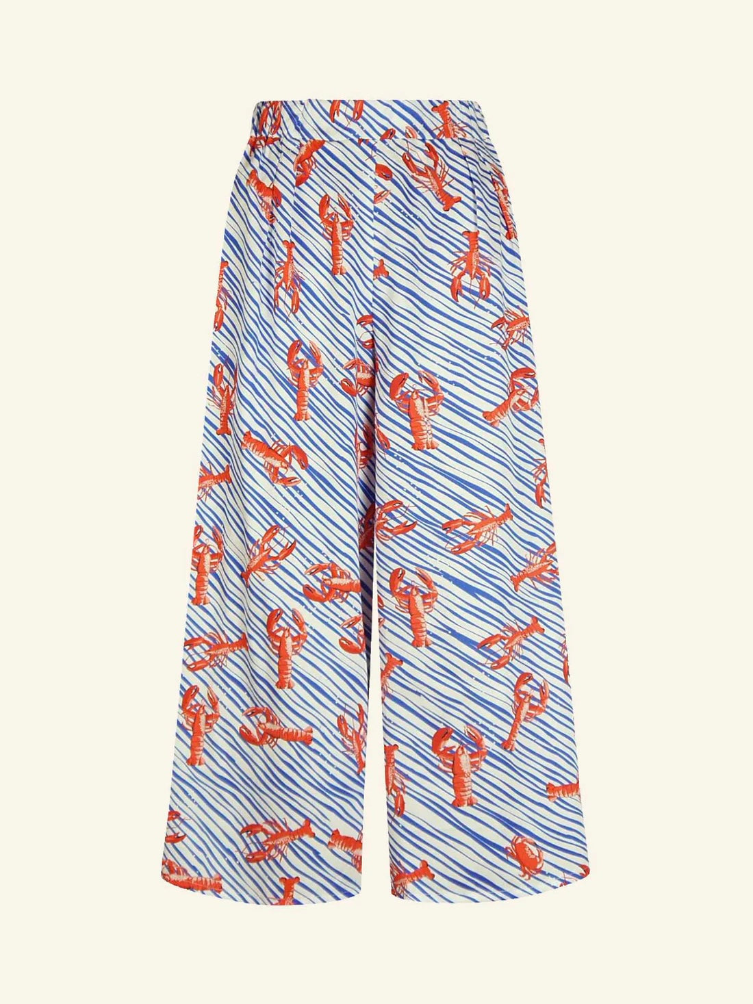 Palava Edith Ivory Lobster Trousers