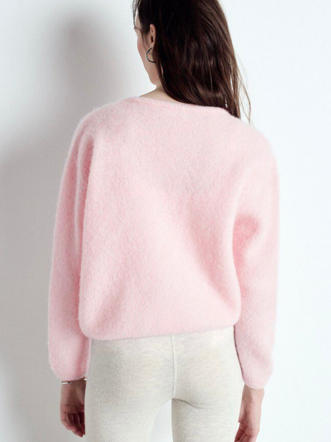 American Vintage Vitow Cardigan- Sugared Almond
