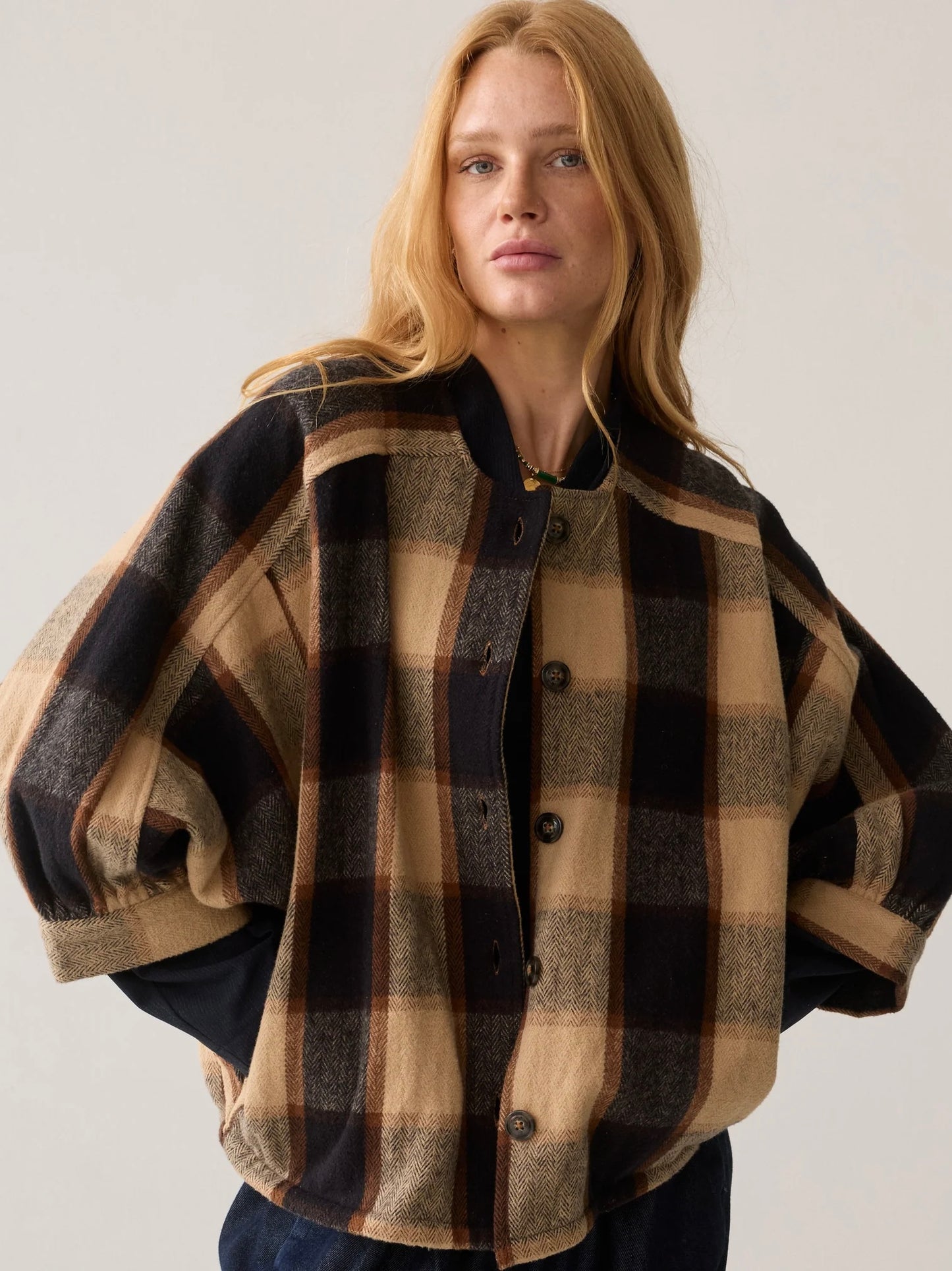 Summum Check Jacket