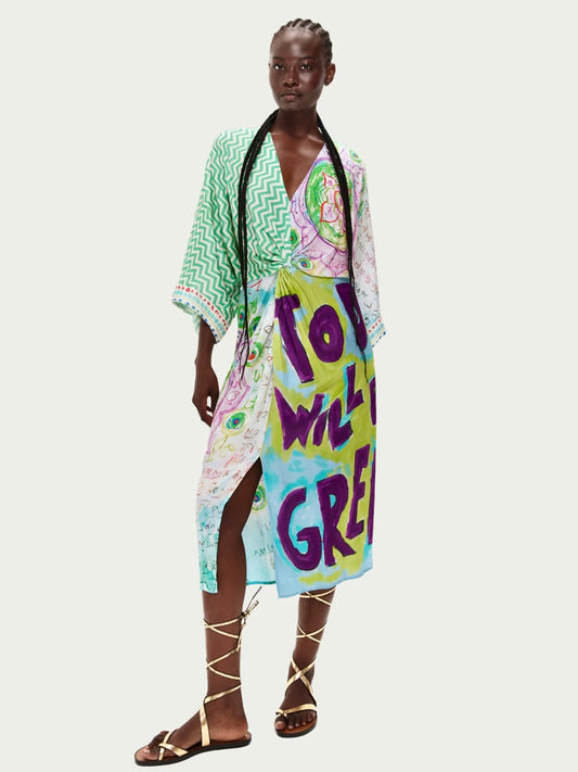 Me369 Camila Runic Whisper Dress