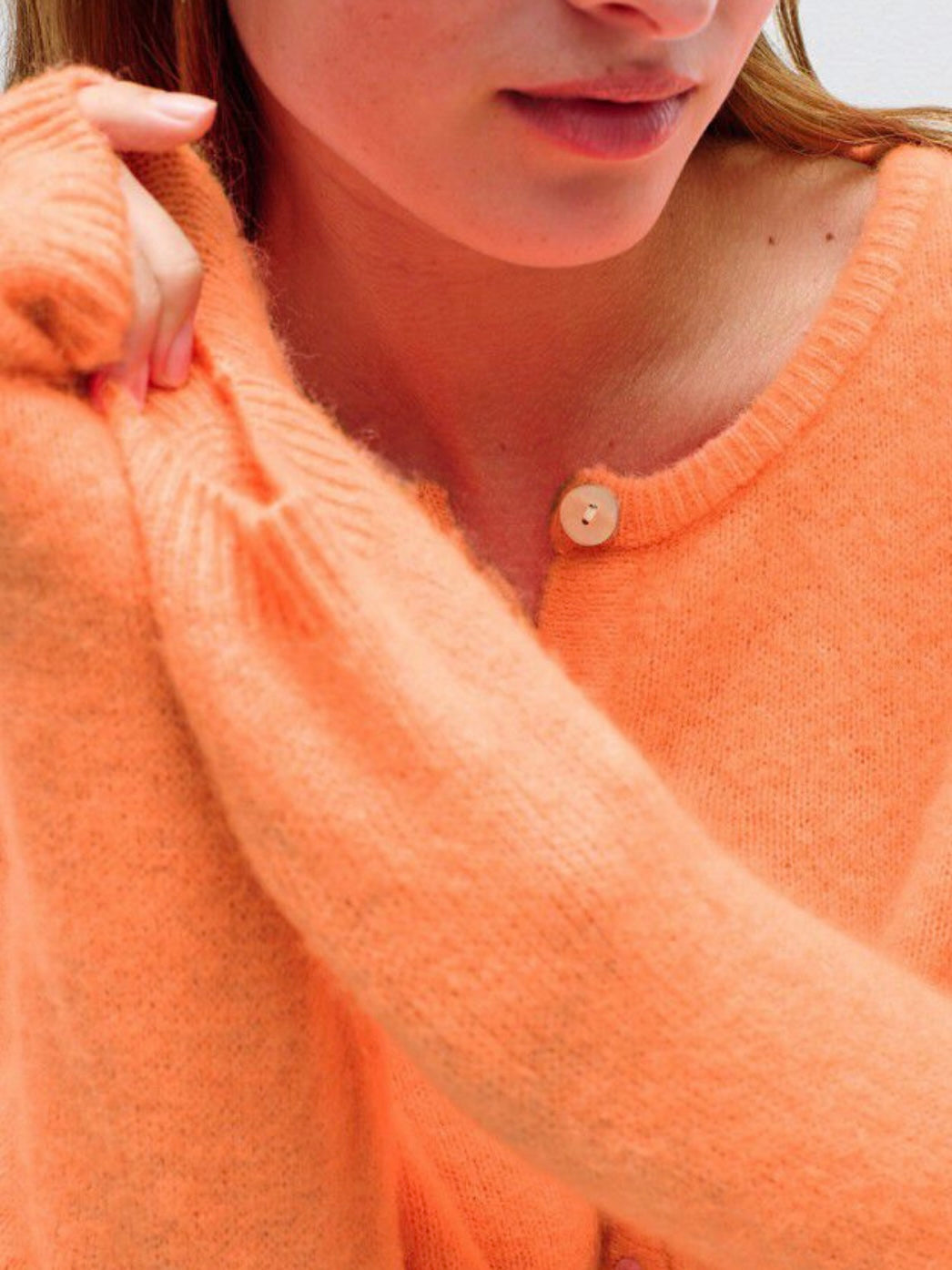 American Vintage Vitow Cardigan-Orangeade