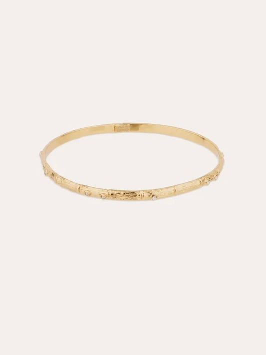 Gas Bijoux Bambou Mini Strass Bracelet