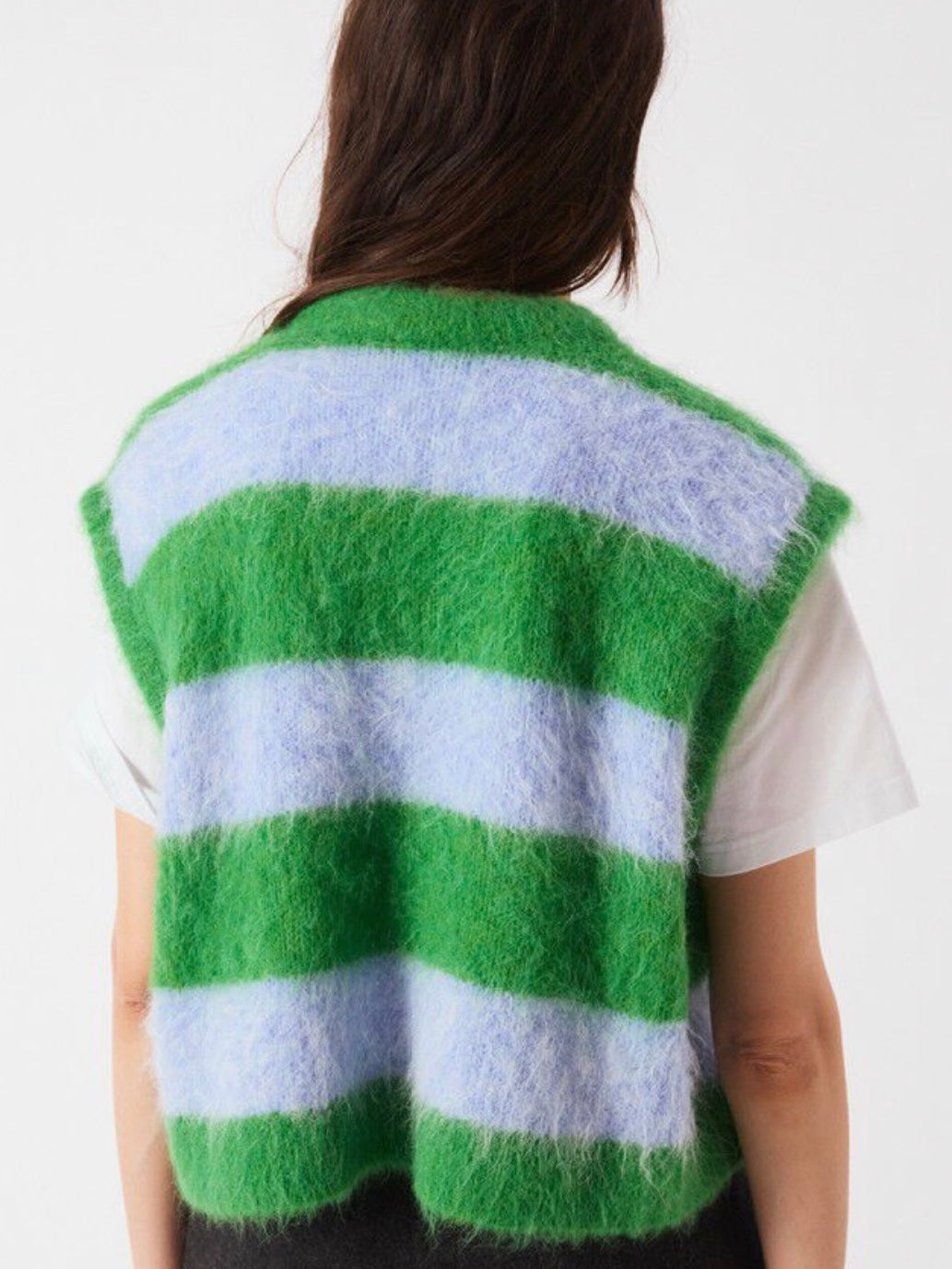 American Vintage Niby Sleeveless Knit-Corriander Stripes