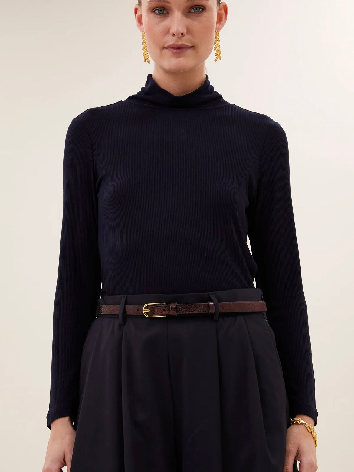 by_bar Lovi Metallic Belt-Copper