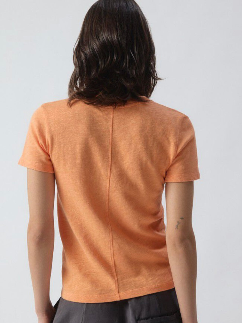 American Vintage Sonoma T shirt- Vintage Apricot