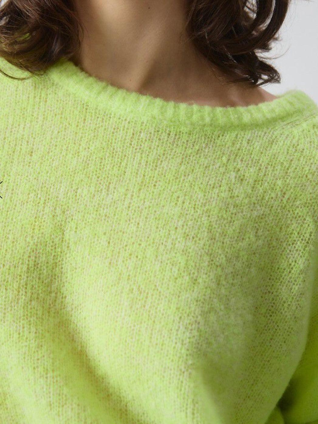 American Vintage Jumper Nuggy-Fluro Lemonade