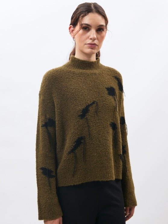 Humility Kawa Pullover-Khaki