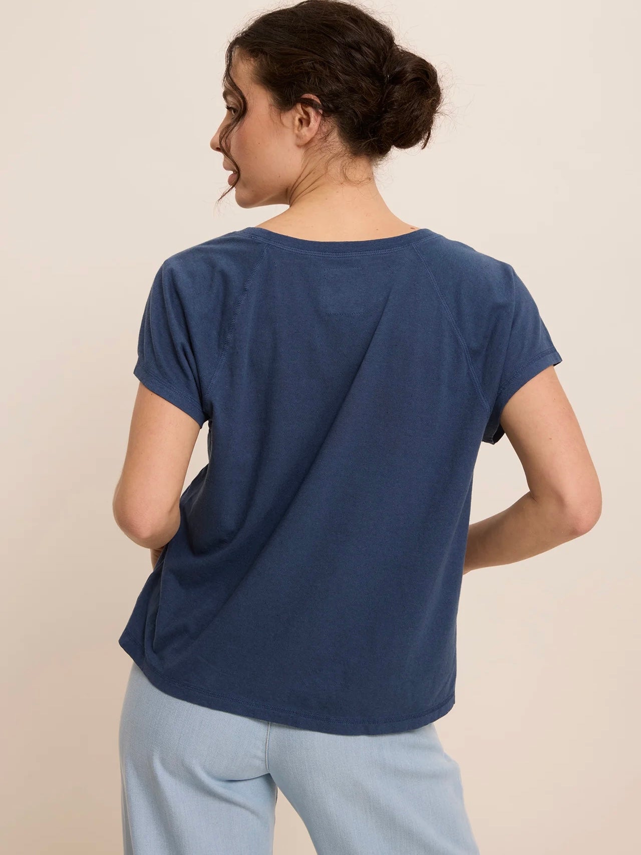 FIVE Love T Shirt -Indigo