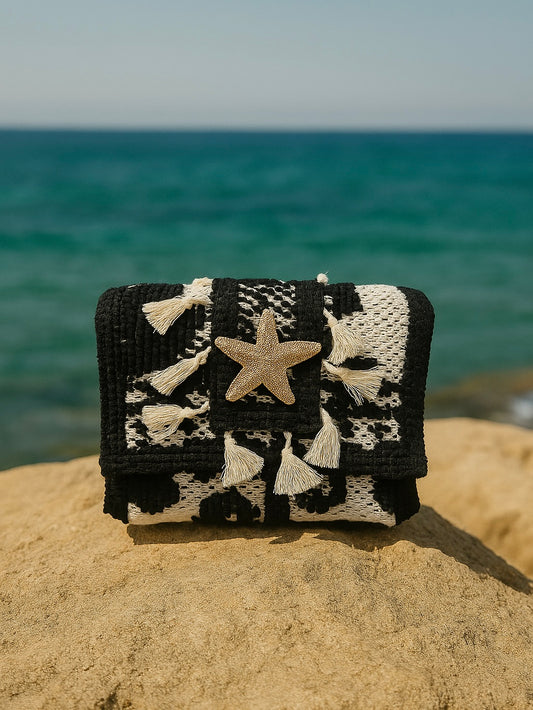 Sorena Summer Kilim Black Bag
