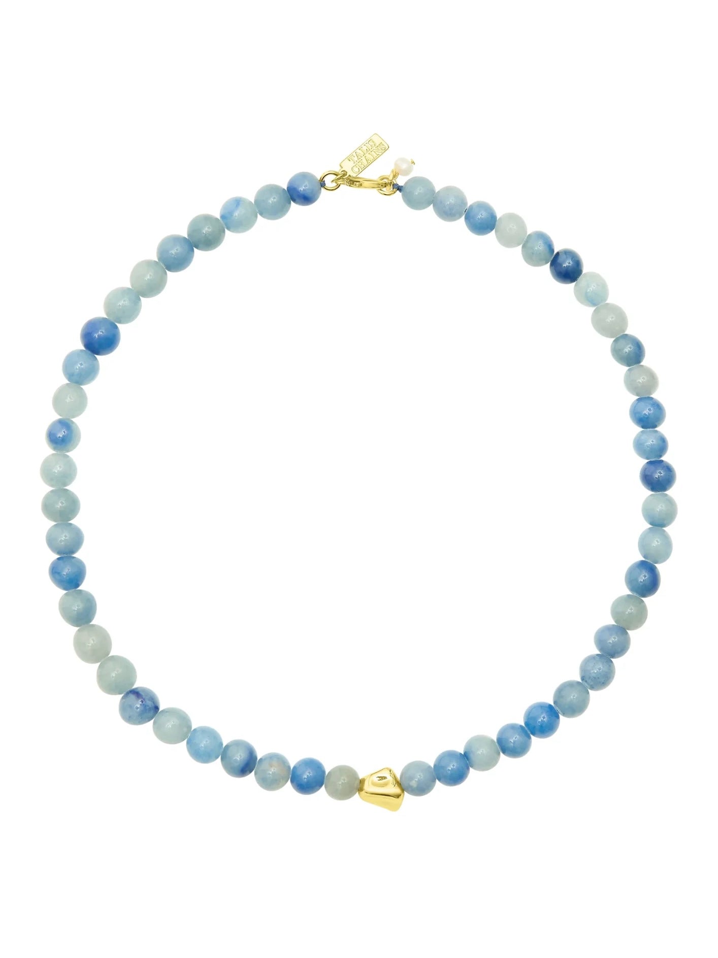 Talis Chains Tokyo Choker-Blue Aventurine