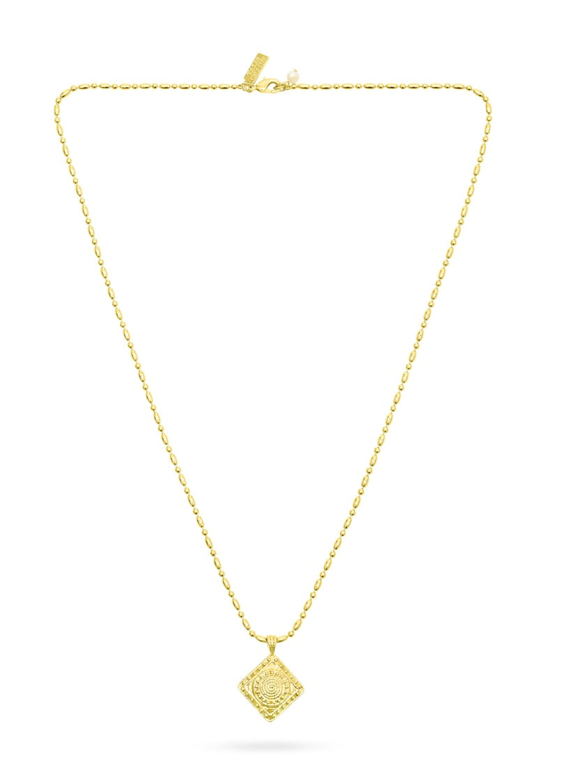 Talis Chains Solar Eclipse Pendant Necklace