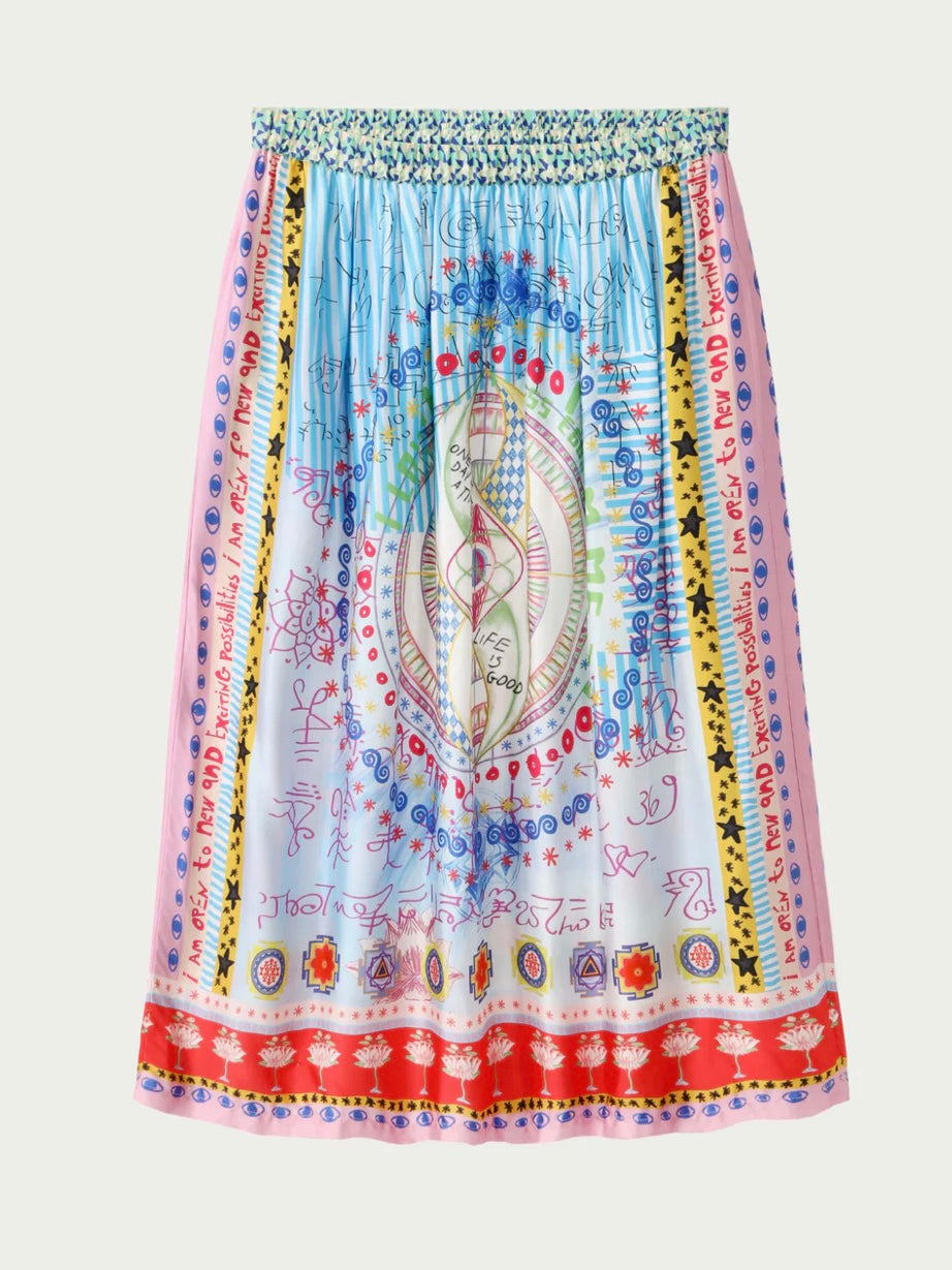 Me369 Vanessa Skirt Runic Whisper