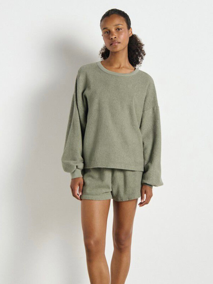 American Vintage Bobypark Sweatshirt-Clay