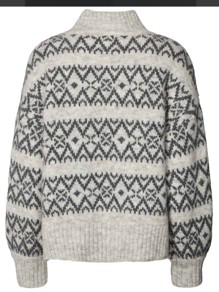 Lolly's Laundry Mille Knit Light Grey