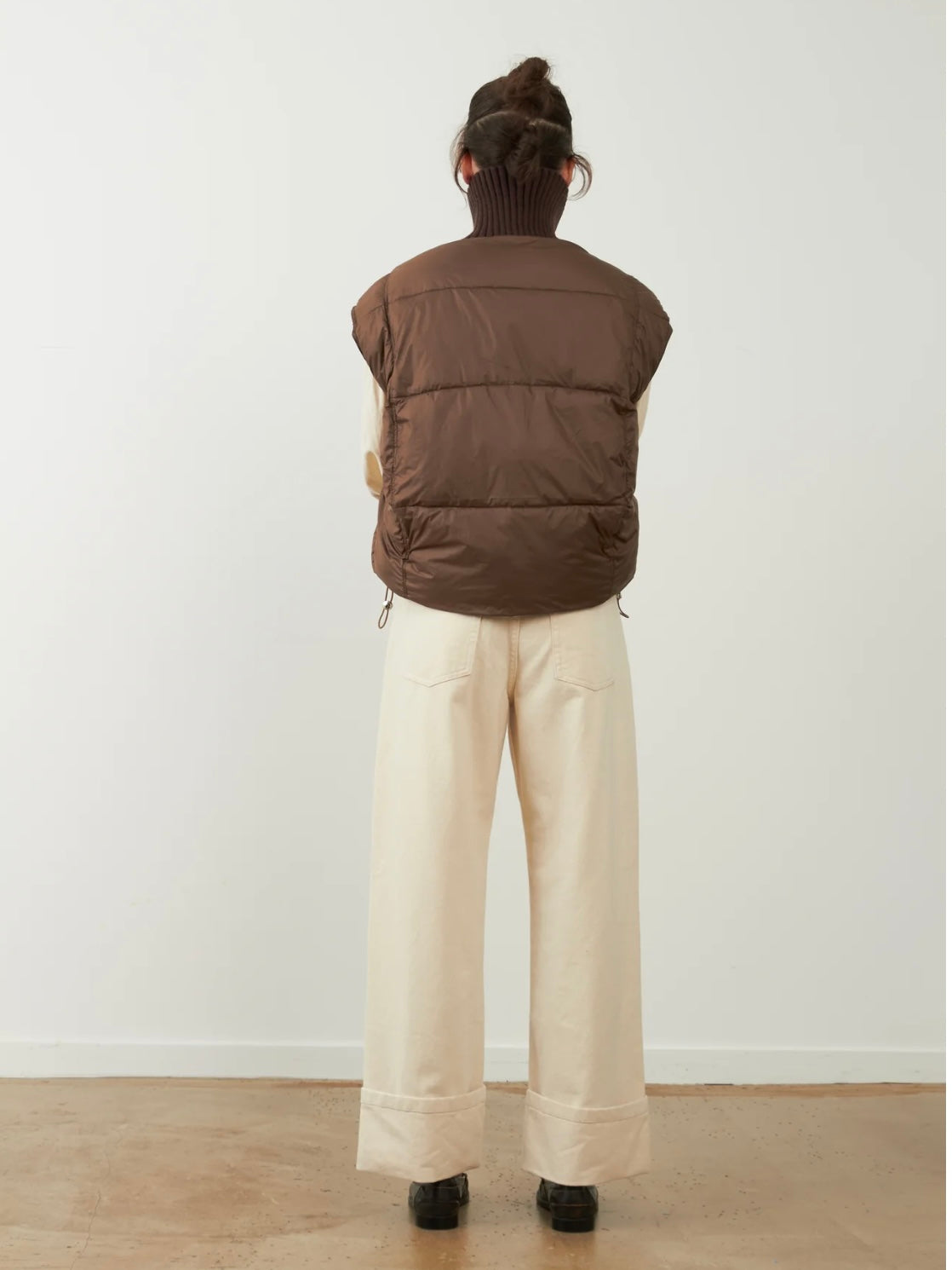 Orfeo Paris Jenson Chocolate Gilet