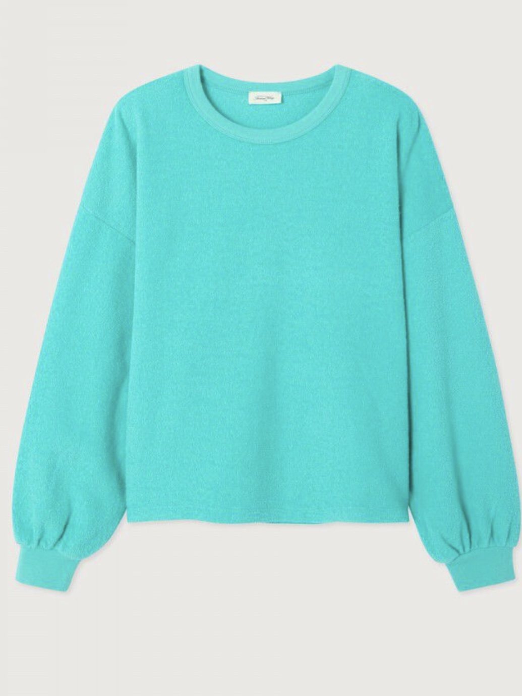 American Vintage Bobypark Sweatshirt-Turquoise